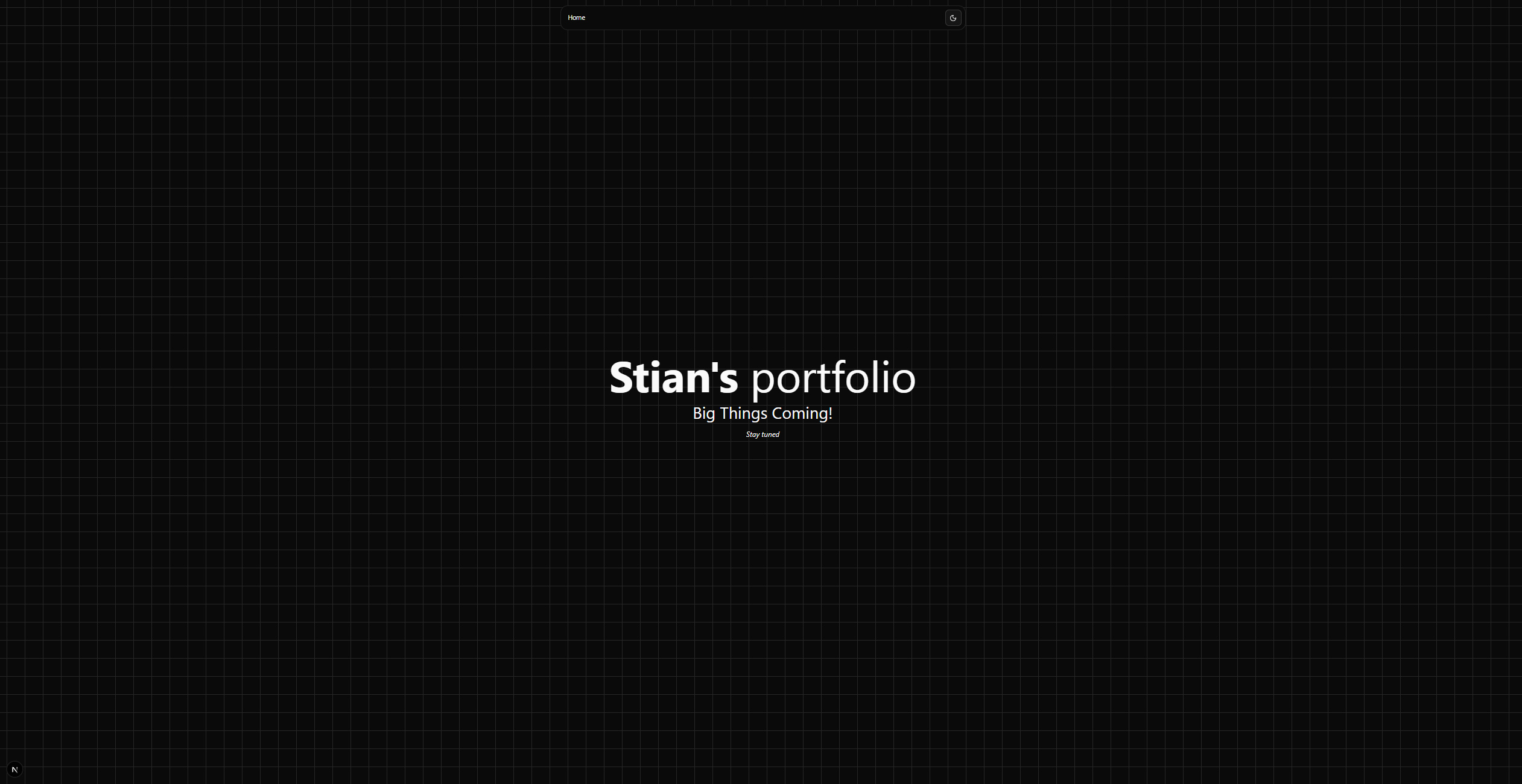 Portfolio screenshot